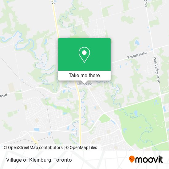 Village of Kleinburg map