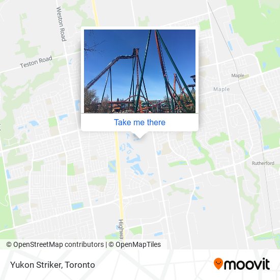 Yukon Striker map