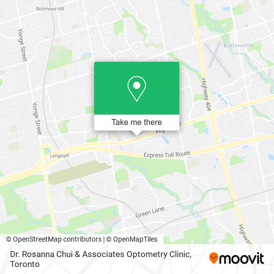 Dr. Rosanna Chui & Associates Optometry Clinic map