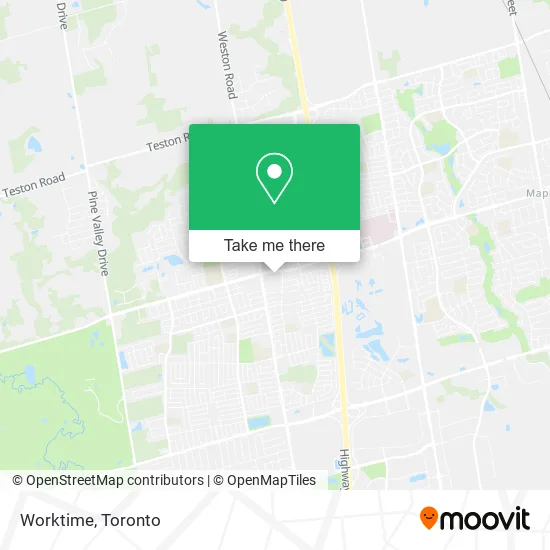 Worktime map