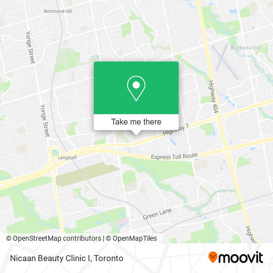 Nicaan Beauty Clinic I map