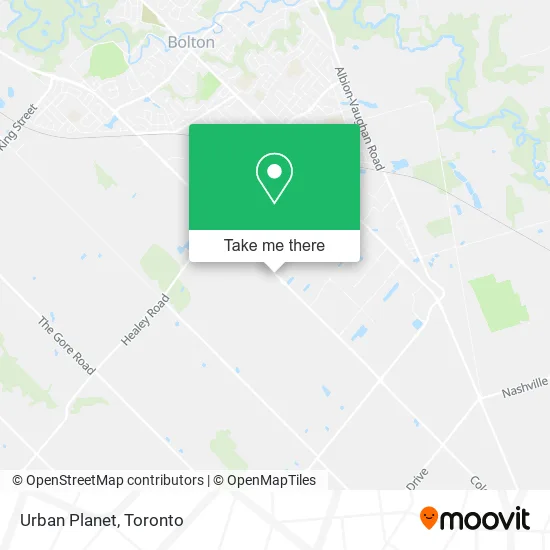 Urban Planet map
