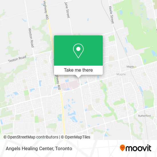 Angels Healing Center plan