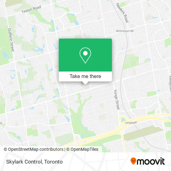 Skylark Control map