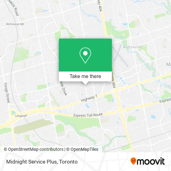 Midnight Service Plus map