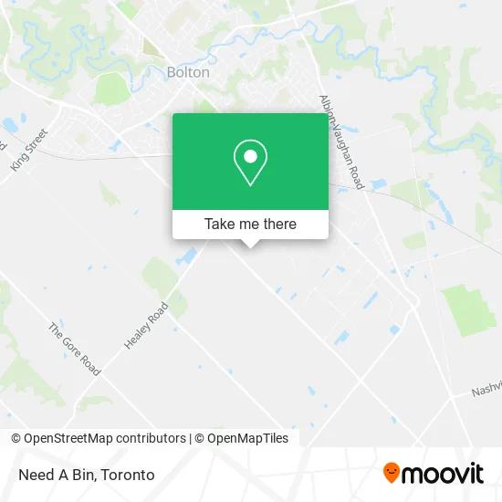 Need A Bin map