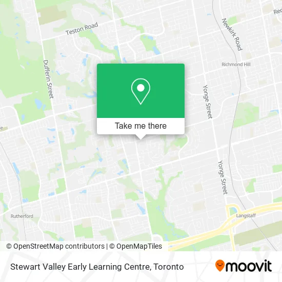 Stewart Valley Early Learning Centre map