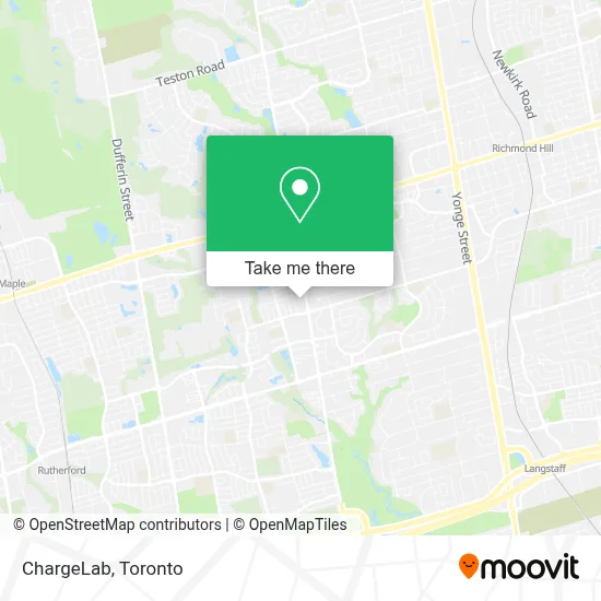 ChargeLab map