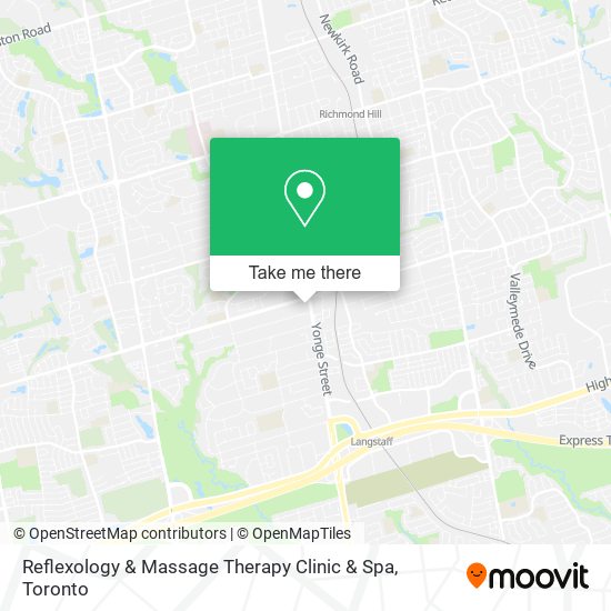 Reflexology & Massage Therapy Clinic & Spa map