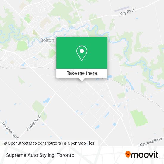 Supreme Auto Styling map