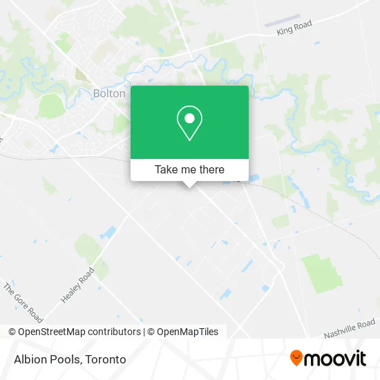 Albion Pools map