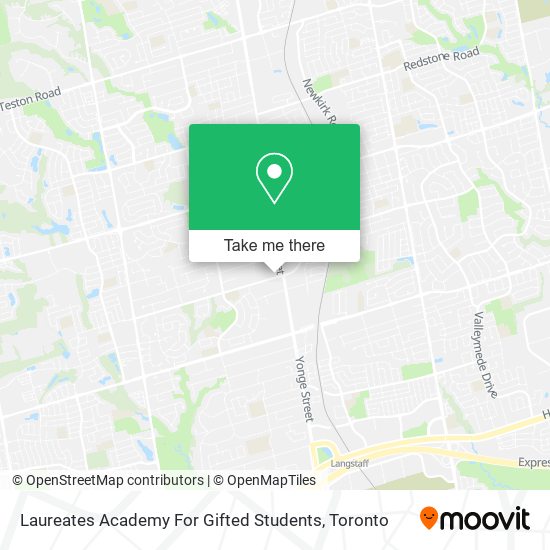 Laureates Academy For Gifted Students map