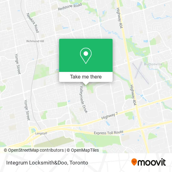 Integrum Locksmith&Doo map