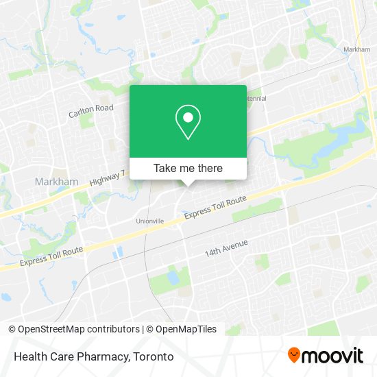 Health Care Pharmacy map