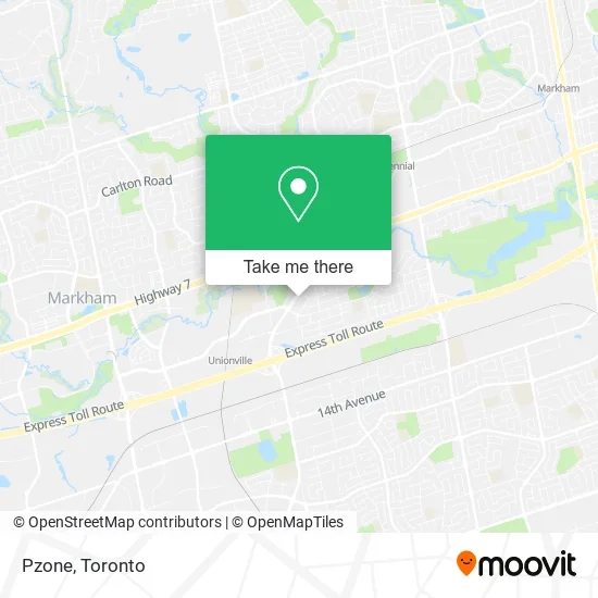 Pzone map