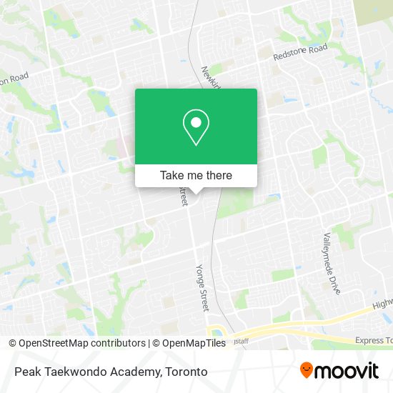 Peak Taekwondo Academy plan