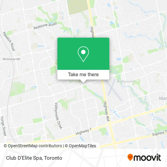 Club D'Elite Spa map
