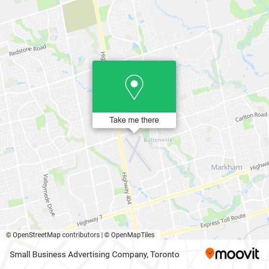 Small Business Advertising Company map