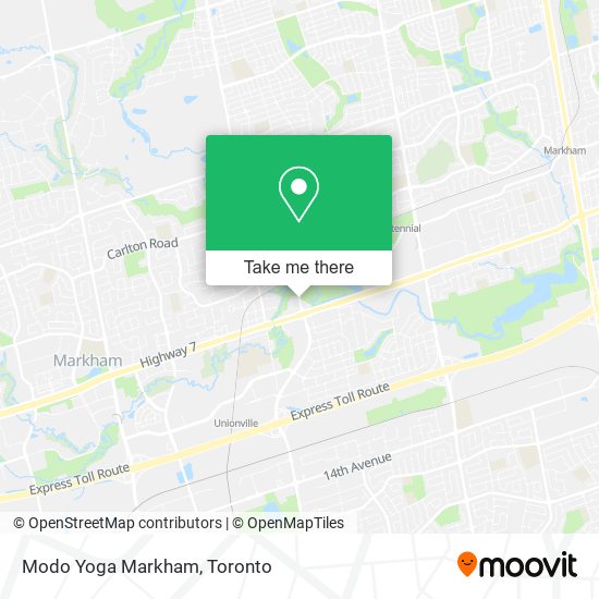 Modo Yoga Markham plan