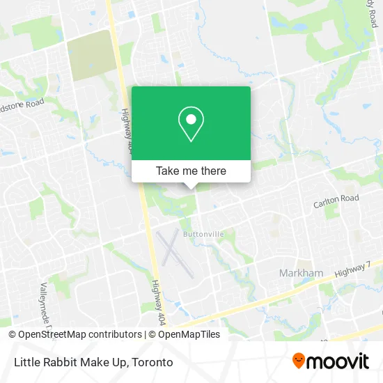 Little Rabbit Make Up map