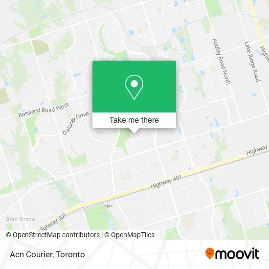 Acn Courier map