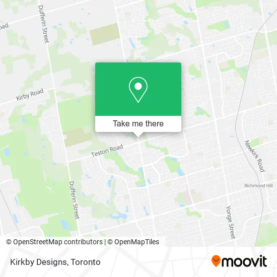 Kirkby Designs map