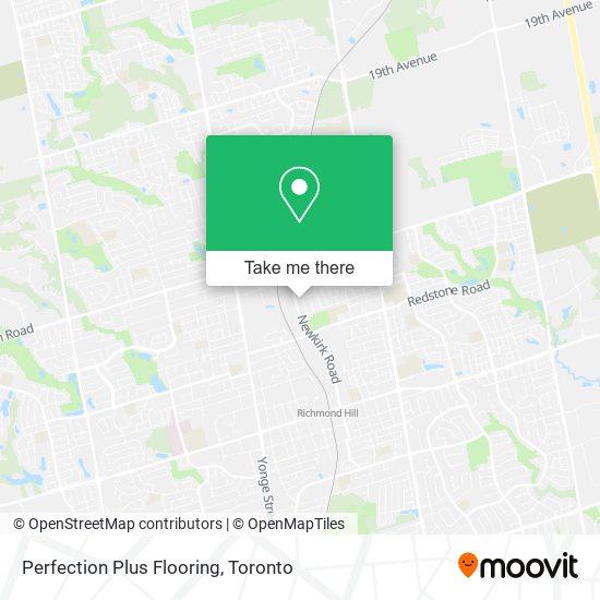 Perfection Plus Flooring plan