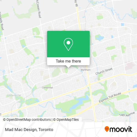 Mad Mac Design map