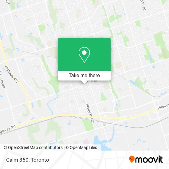 Calm 360 map