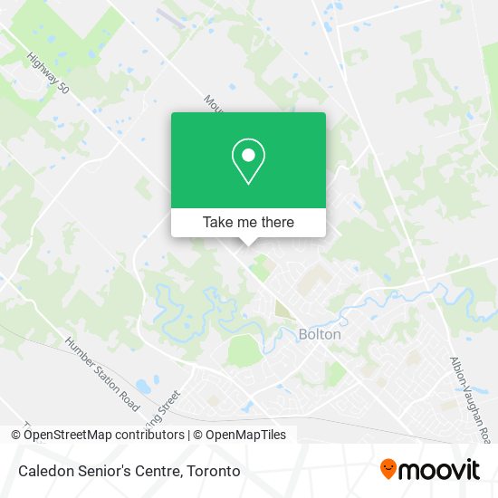 Caledon Senior's Centre plan