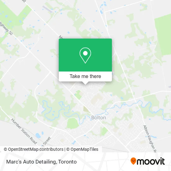 Marc's Auto Detailing map