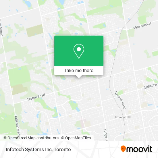 Infotech Systems Inc map