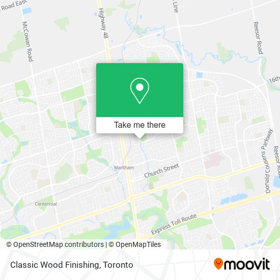 Classic Wood Finishing map