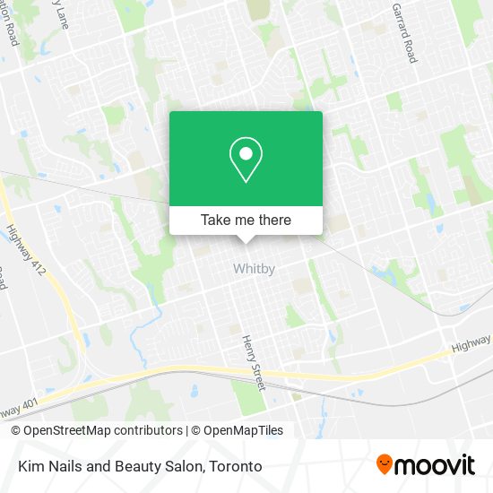 Kim Nails and Beauty Salon map