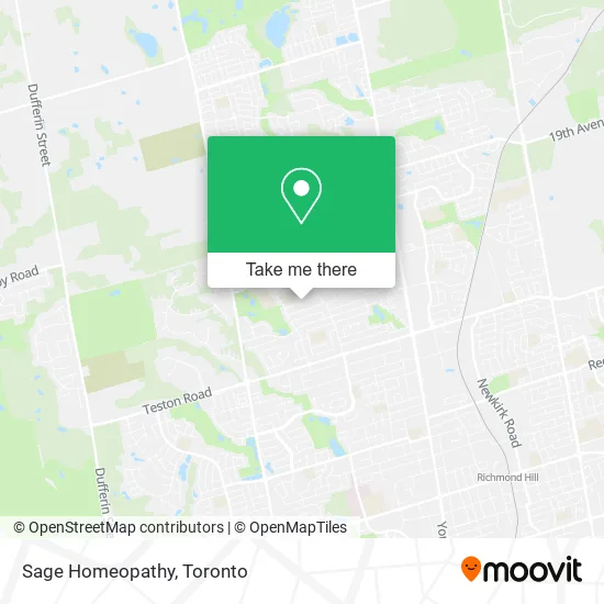 Sage Homeopathy map