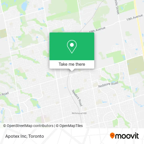 Apotex Inc map