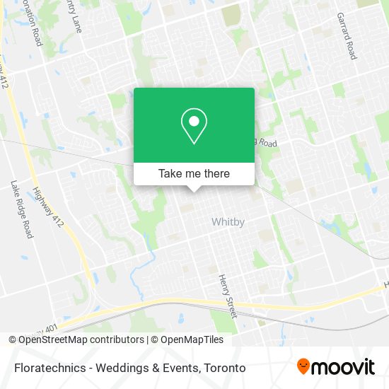 Floratechnics - Weddings & Events plan