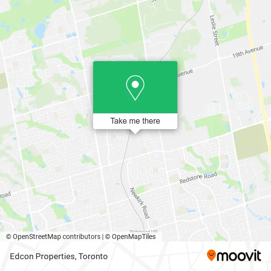 Edcon Properties map