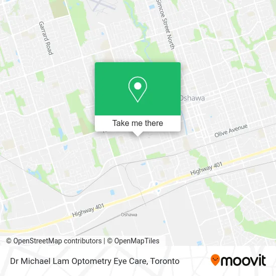 Dr Michael Lam Optometry Eye Care map