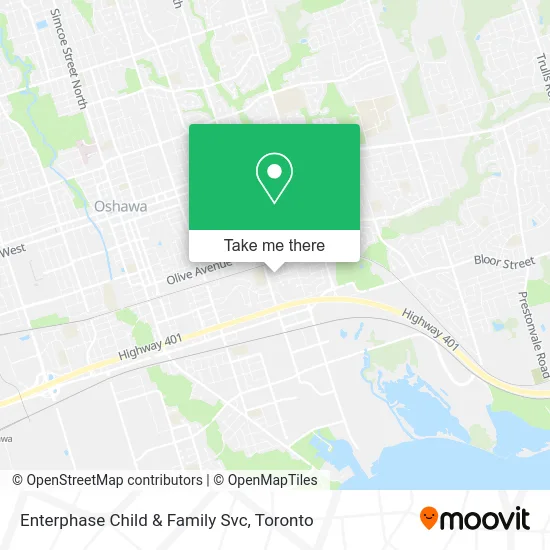 Enterphase Child & Family Svc map