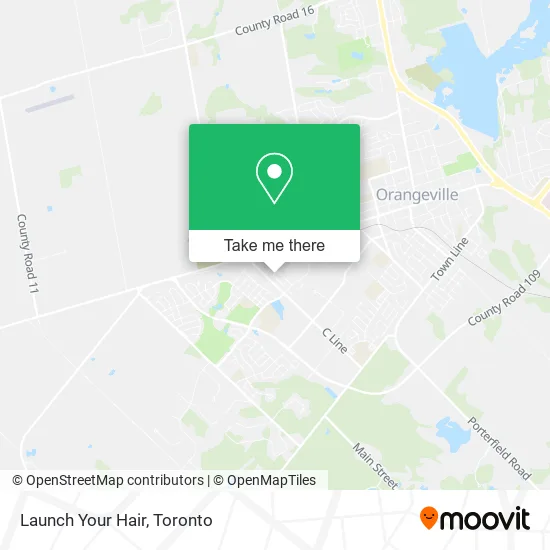 Launch Your Hair map