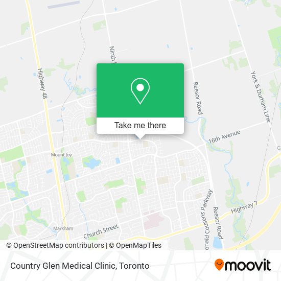 Country Glen Medical Clinic map