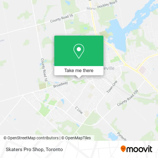 Skaters Pro Shop map