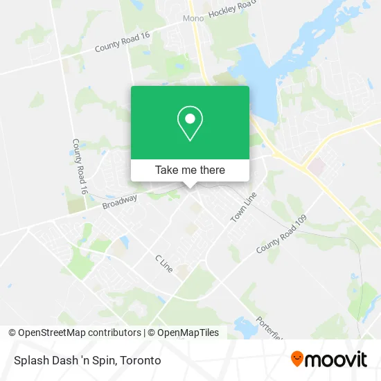 Splash Dash 'n Spin map