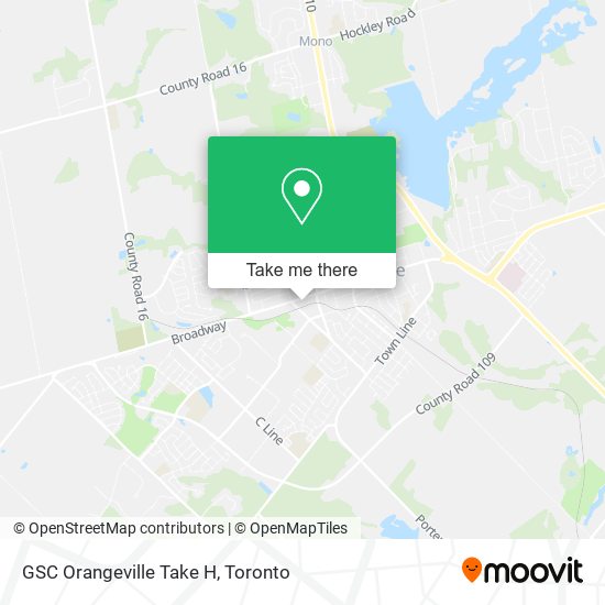 GSC Orangeville Take H map