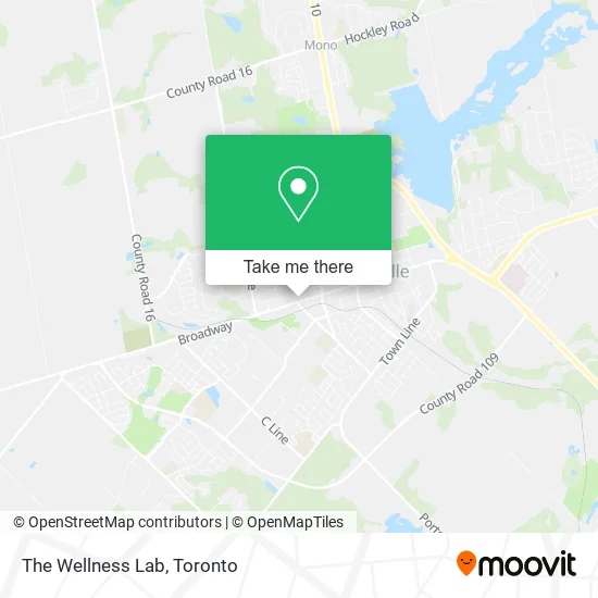 The Wellness Lab map