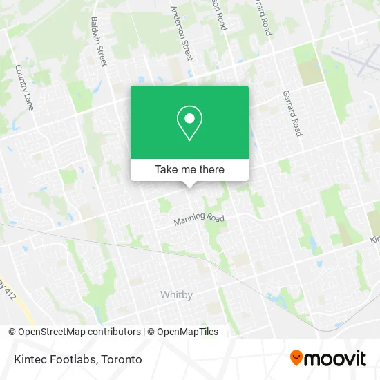 Kintec Footlabs map