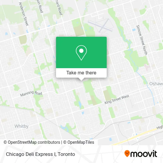 Chicago Deli Express I map