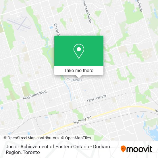 Junior Achievement of Eastern Ontario - Durham Region plan