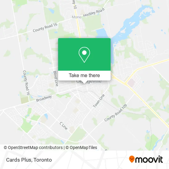 Cards Plus map